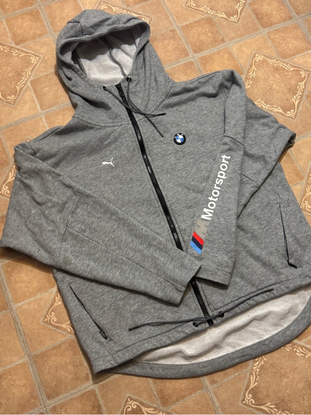 Puma BMW M Motorsport Women’s Full-Zip Hoodie.